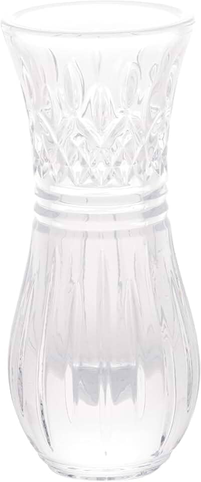 WOLFF - Vaso de Cristal 15cm x 7cm - Transparente - Linha Lys