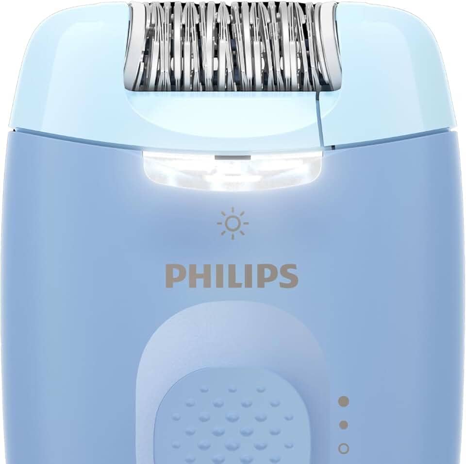 Philips Depilador Elétrico Feminino Satinelle Series 4000, Com fio para Corpo e Áreas sensíveis, Esfoliar, Depilar e Aparar, Bivolt, depilação feminina, BRE247/00