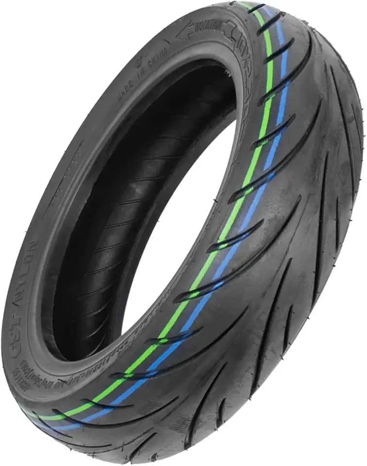 Pneu de borracha para scooter elétrico de 25 cm CST 10 x 2,30-6,5 cm compatível com NIU KQi2 PRO Kickscooter Repair Accessories