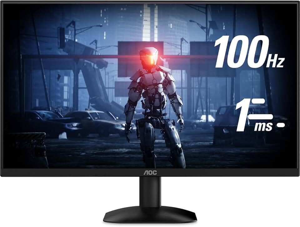 AOC, Monitor 23,8” 100Hz, 24B35HM2, 1ms Gaming, HDMI