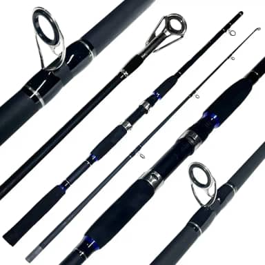 VARA PARA MOLINETE ENJOYLURE 6'0' - 1.80M CARBONO - 15-60LB - 2 PARTES - PESCA PESADA