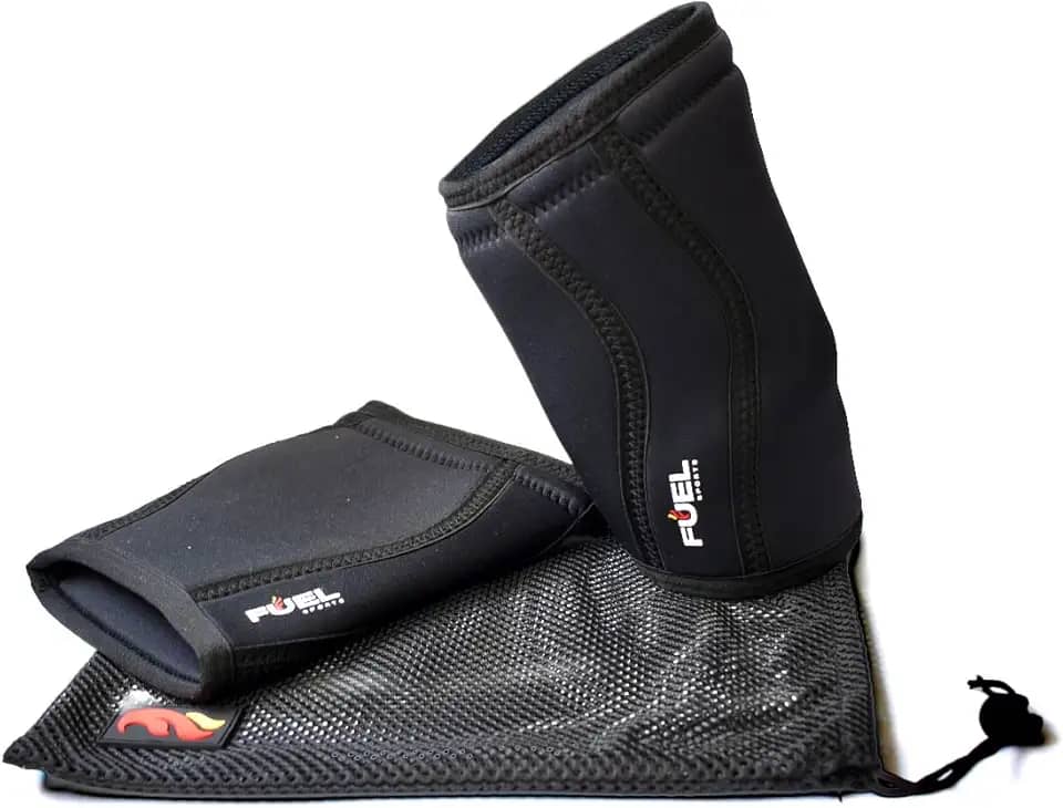 Joelheira Neoprene 7mm Cross Training Musculação Lpo Original FUEL SPORTS (XG)
