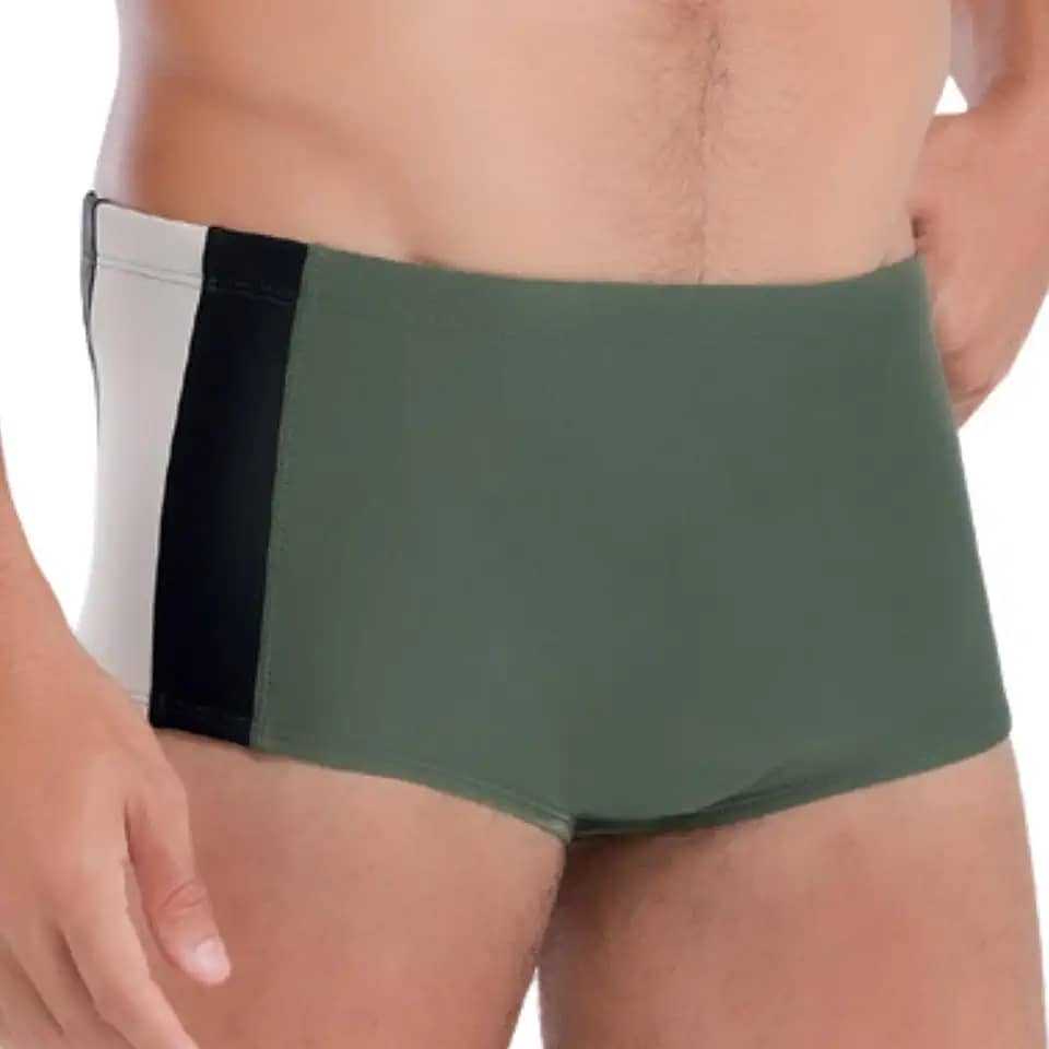 Sungão de Praia Mash Resistente ao Cloro UV 50+ Dry Fast Masculino Listra Lateral