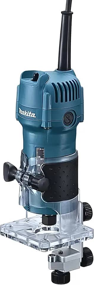 MAKITA TUPIA MANUAL COM PINÇA DE 6MM (1/4 POL) E BASE ARTICULADA 530W 220V 3709