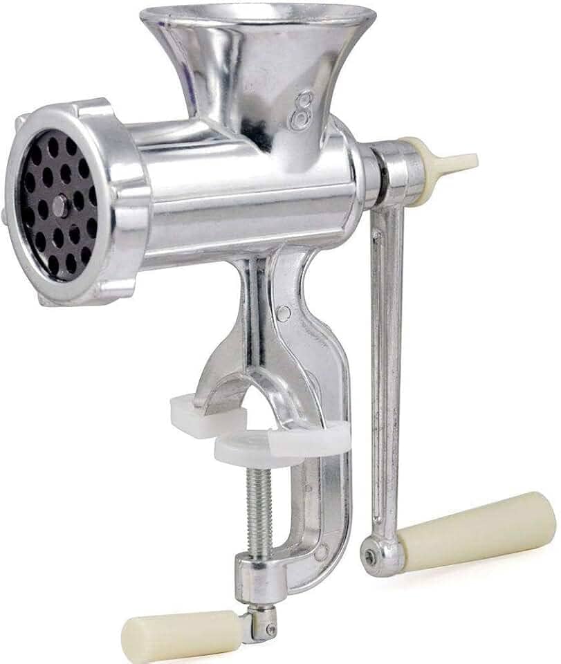 Paris Moedor de Carne Manual de Alumínio Fundido para Moer Carne, Frango, Biscoitos e Encher Linguiça