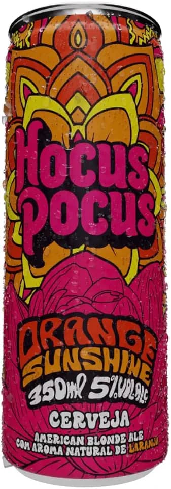 Hocus Pocus Cerveja Orange Sunshine American Blonde Ale 350Ml Lata
