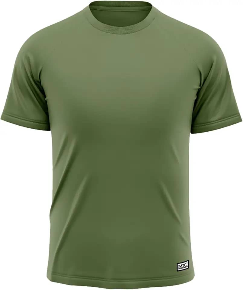 Camiseta Masculina Lisa Algodão Premium Manga Curta MXC BRASIL