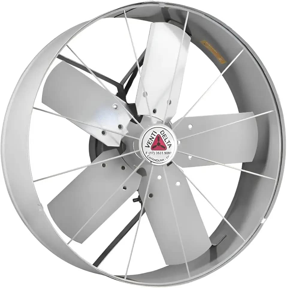 Exaustor Axial Industrial 220v 40cm Cinza - Venti-delta