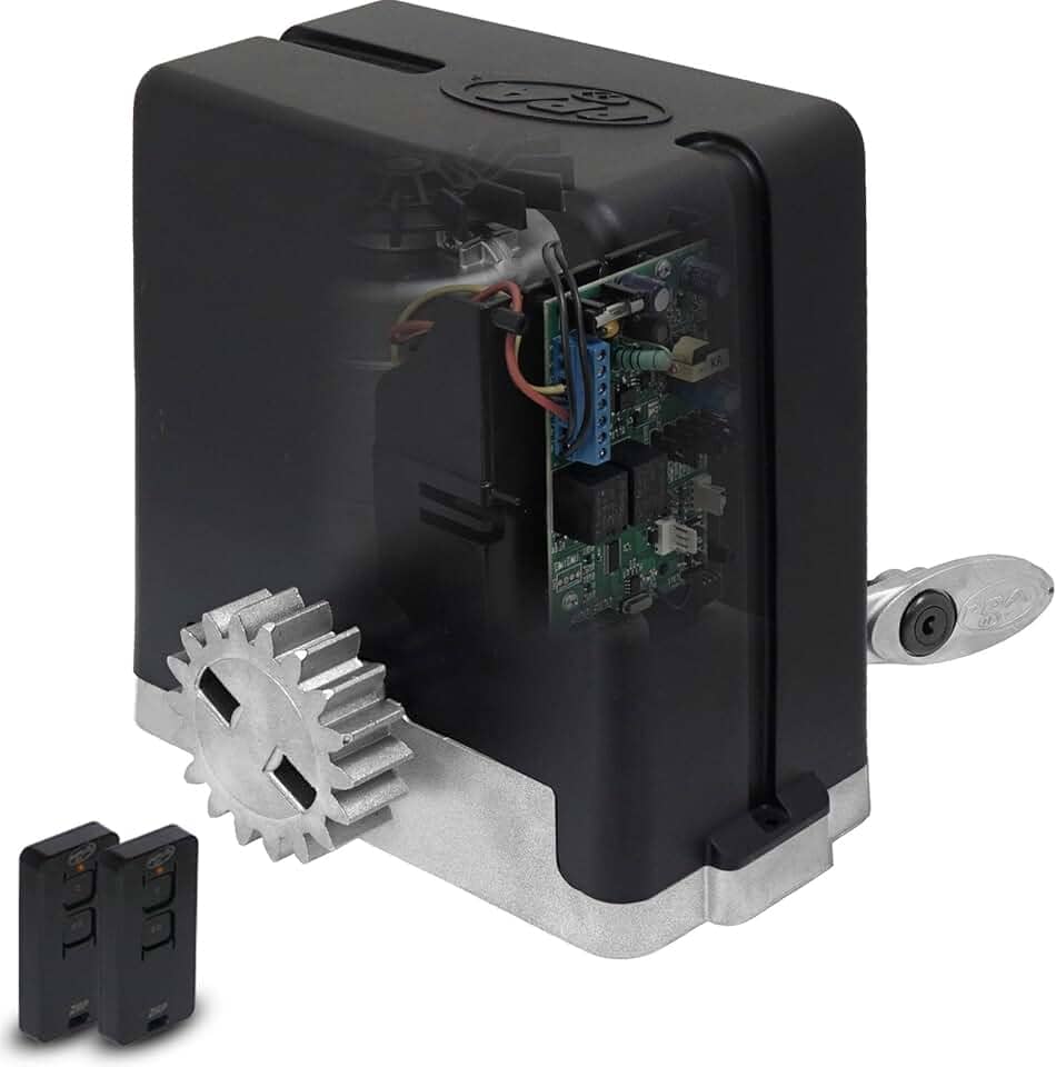 Motor Dz Stark 300 1/4hp 2 Controle Portão Eletrônico Deslizante- 127V