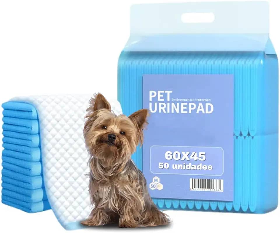 Tapete Higiênico Slim Pet 50 Unid 60x45cm Ultra Absorvente