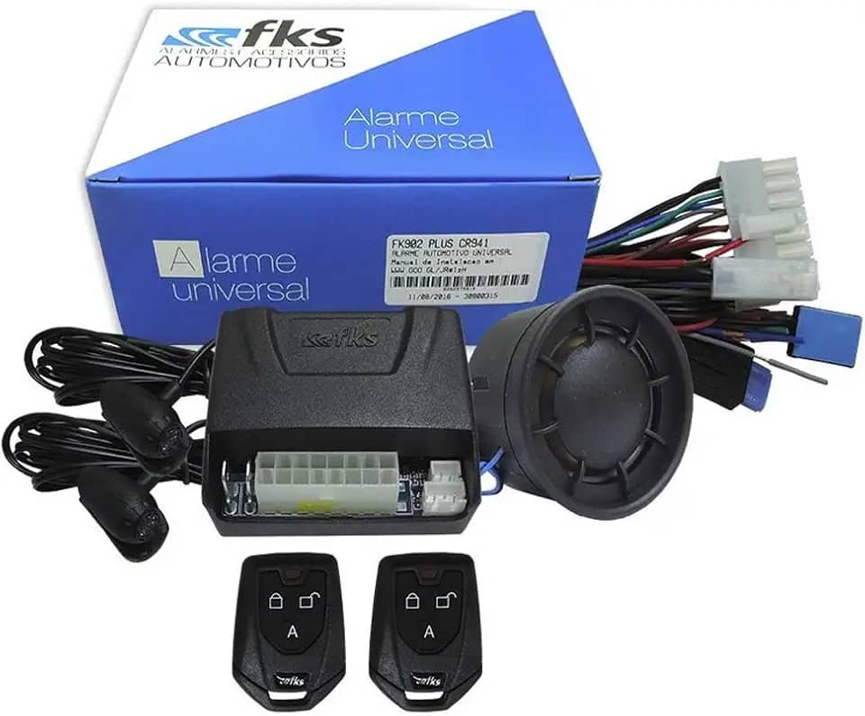 Alarme Automotivo FK-902-PLUS Preto FKS