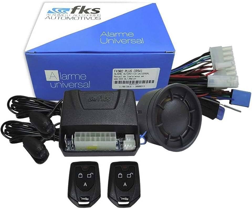 Alarme Automotivo FK-902-PLUS Preto FKS