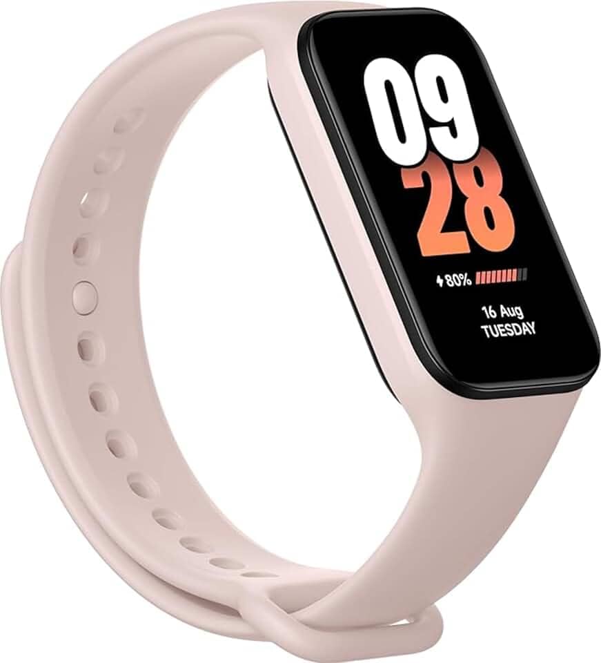 Relógio Mi Band 8 smart-band 8 ACTIVE (GLOBAL) Pulseira Inteligente, Tela AMOLED 1,47, Relógio inteligente, Fitness, Pulseira Impermeável, 50 Modos Esportivos (ROSA)