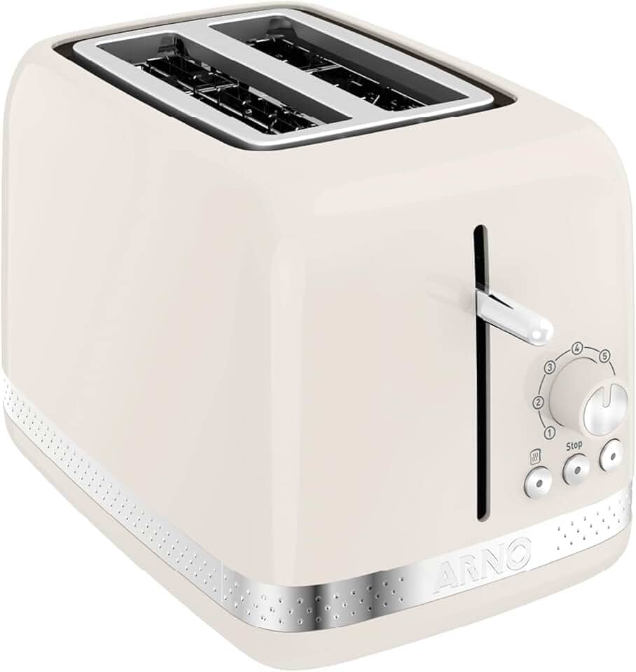 Torradeira Arno Soleil, Com 7 Níveis de Tostagem e Bandeja Removível, Marfim, STOA, 127V