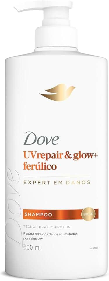 Dove Shampoo UV Repair & Glow + Ferúlico 600ml