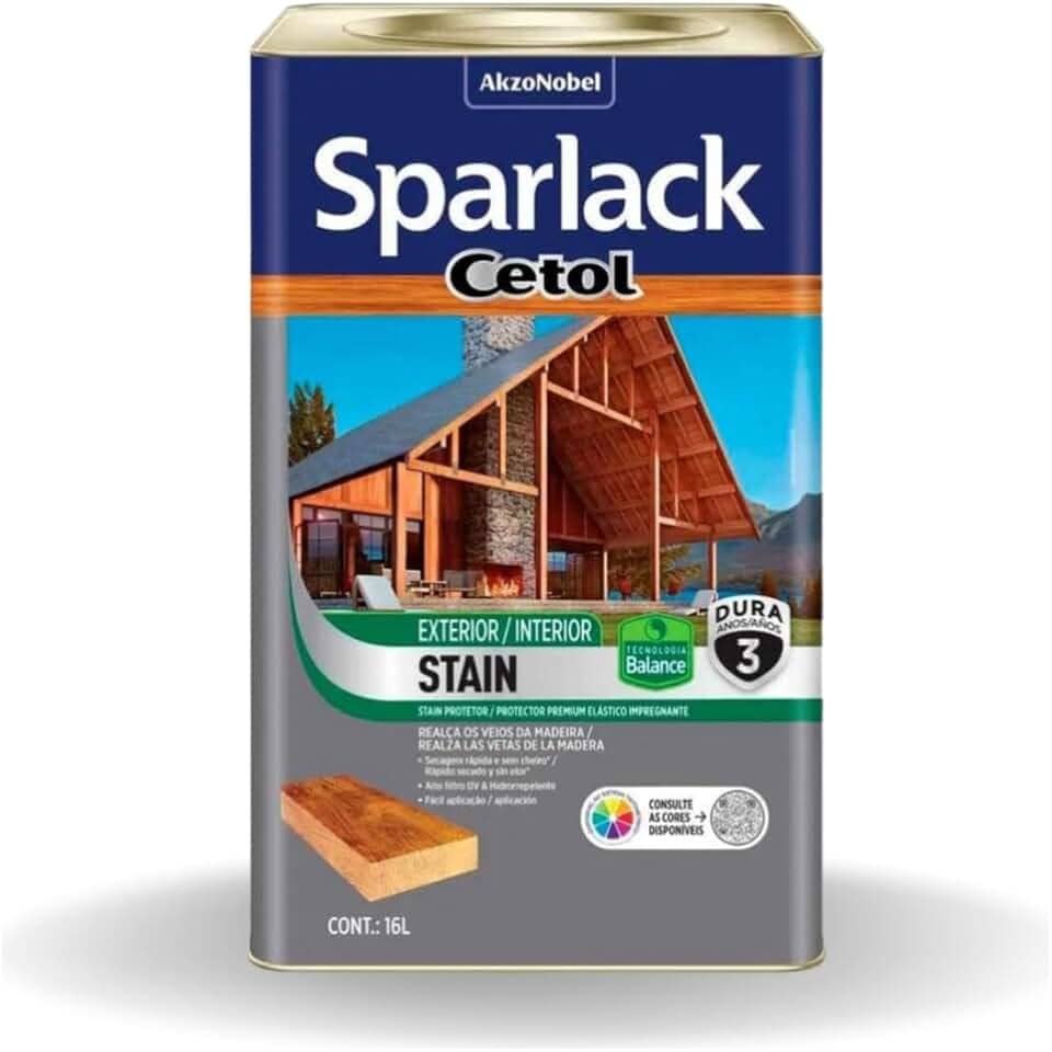 CETOL STAIN PLUS ACETINADO BASE AGUA NATURAL 16 LTS