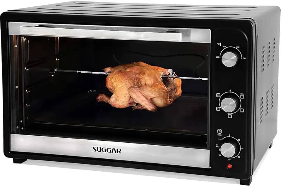 SUGGAR FORNO ELÉTRICO DE BANCADA 66 LITROS PRETO 110V FE6601PT