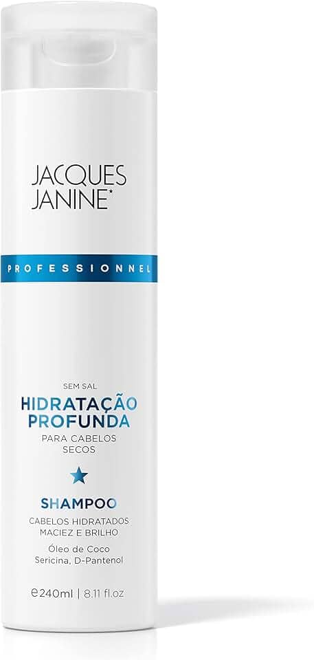 Jacques Janine Shampoo Hidratante Cabelos Secos 240 Ml