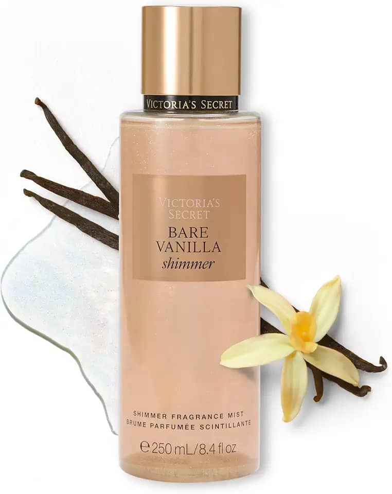Água de Cheiro Victoria´s Secret Bare Vanilla Shimmer 250ml