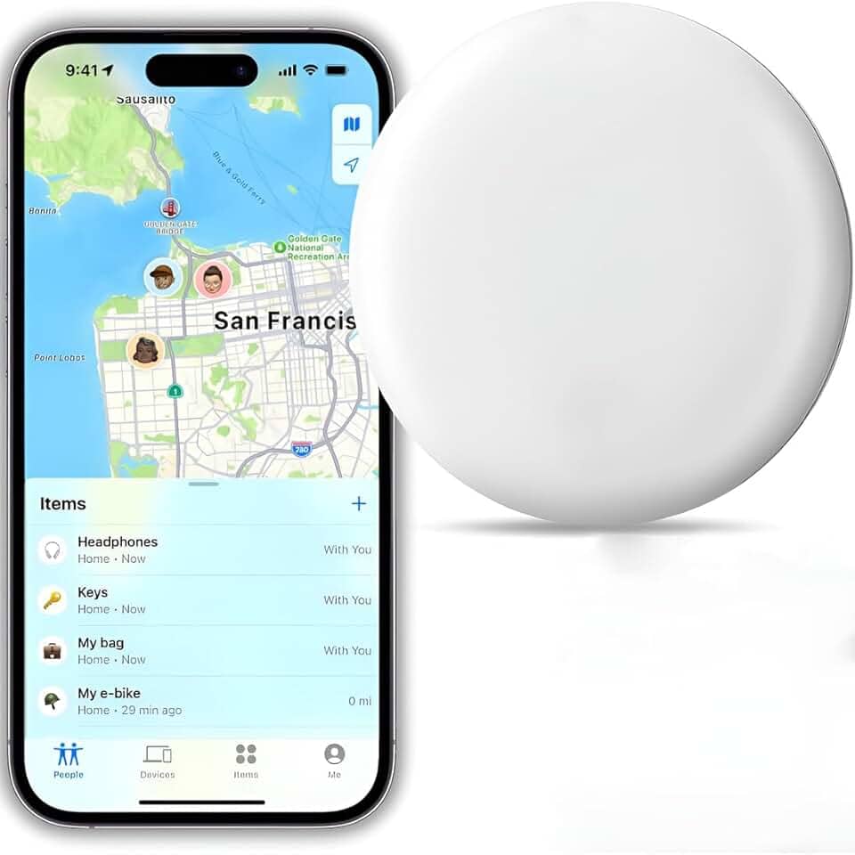 Air Tag Rastreador Gps Localizador para Apple IOS Find My Mala Pet Carro Moto Alcance Global Bluetooth Acelerômetro Orador Compatível com Find My