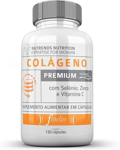 Nutrends Colágeno Hidrolisado Verisol Premium 120 Cápsulas Pacote De 120