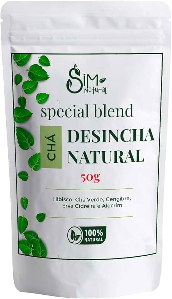 Chá Desincha Blend Chá Detox Natural 50g