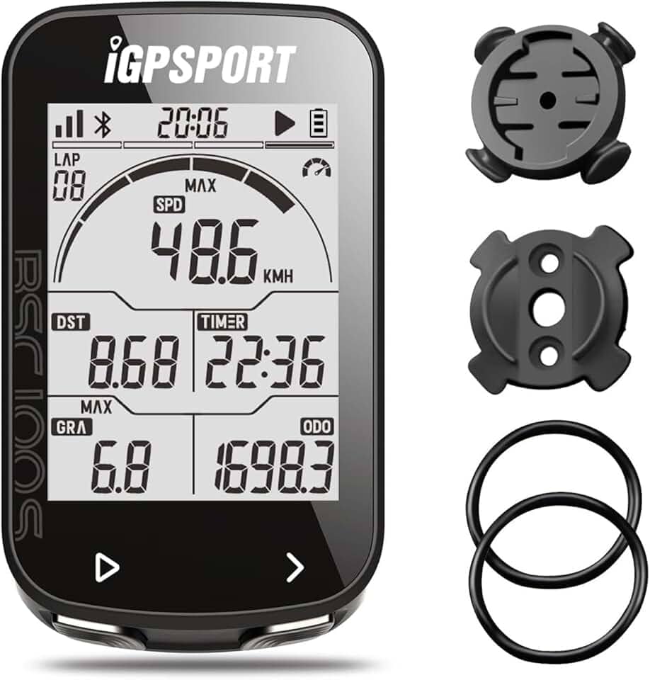 iGPSPORT GPS Bike computador grande tela com ANT+ função iGS50E sem fio Ciclo computador à prova d'água