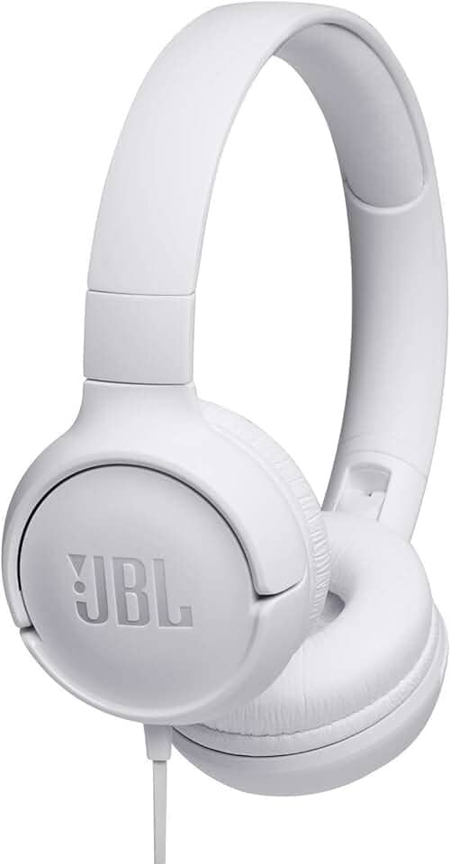JBL, Fone de Ouvido, Tune 500, Com Fio - Branco