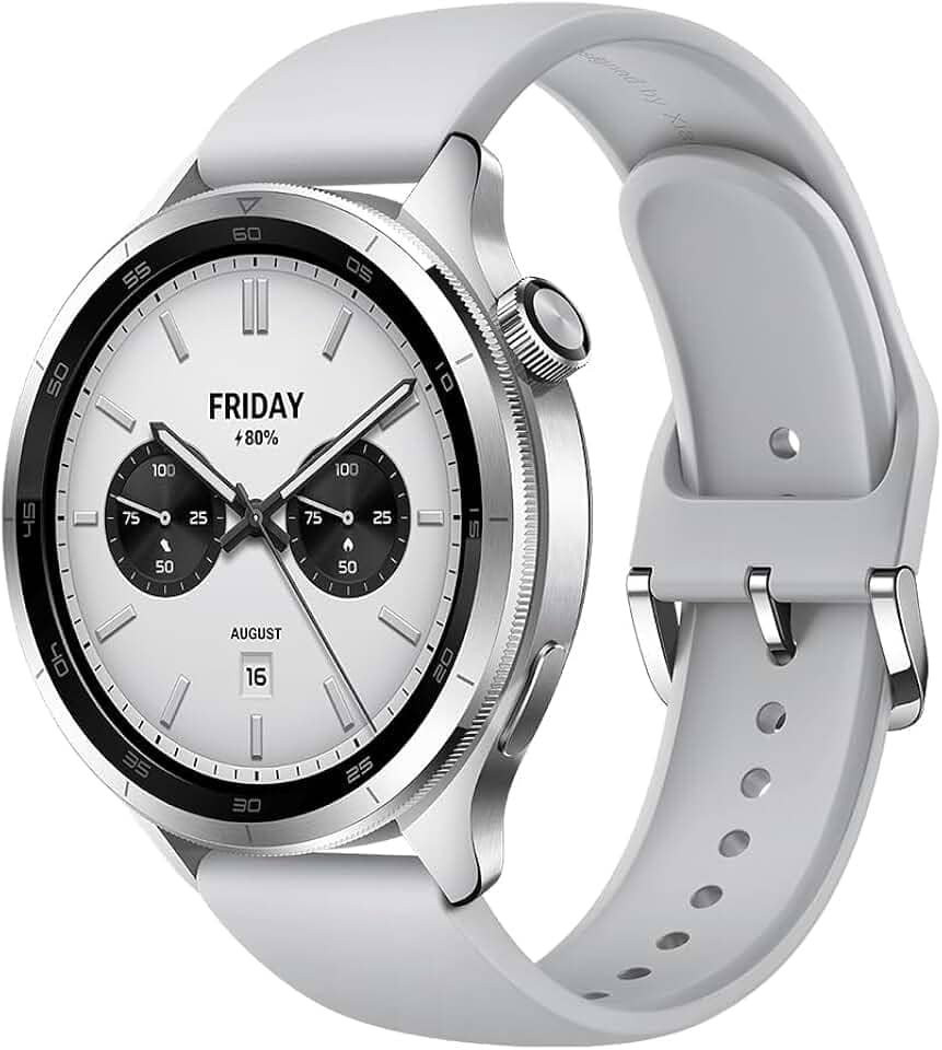 XIAOMI Relógio inteligente S4, relógio de corrida, rastreador de fitness, 1,43 AMOLED, bateria de 15 dias, chamada Bluetooth, mais de 150 modos esportivos, GPS de banda dupla, NFC, Android e iOS