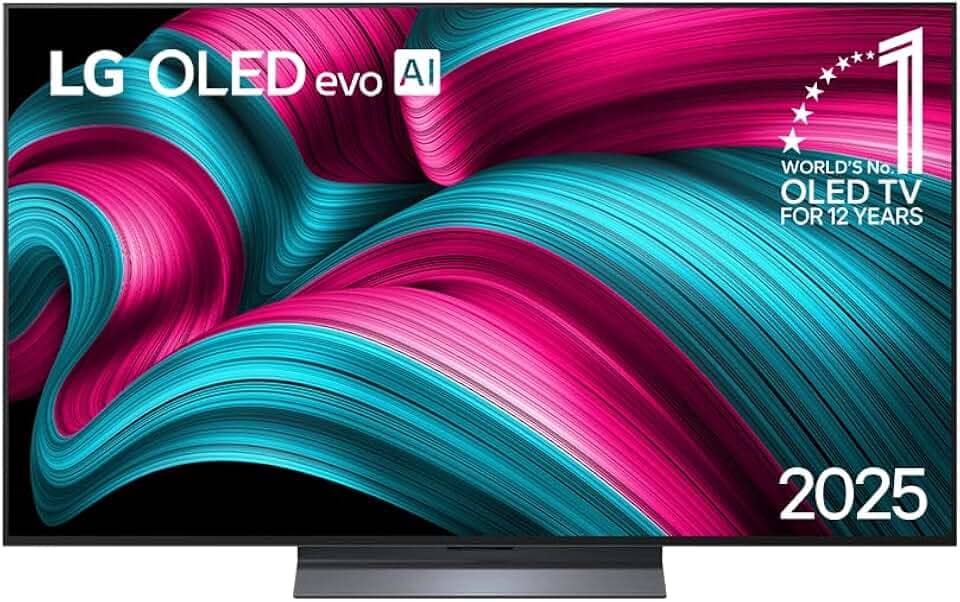 Smart TV 4K 55" LG OLED evo OLED55C5 Processador α9 AI Ger8 Painel 144Hz Intensificador de Brilho Ultra Slim Design G-Sync FreeSync Dolby Vision Dolby Atmos