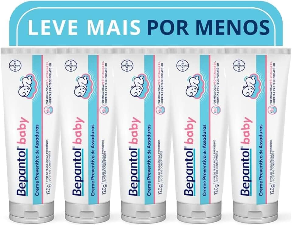Bepantol Baby Kit Pomada Assadura Bebe Leve 5 Pague 4, 120g