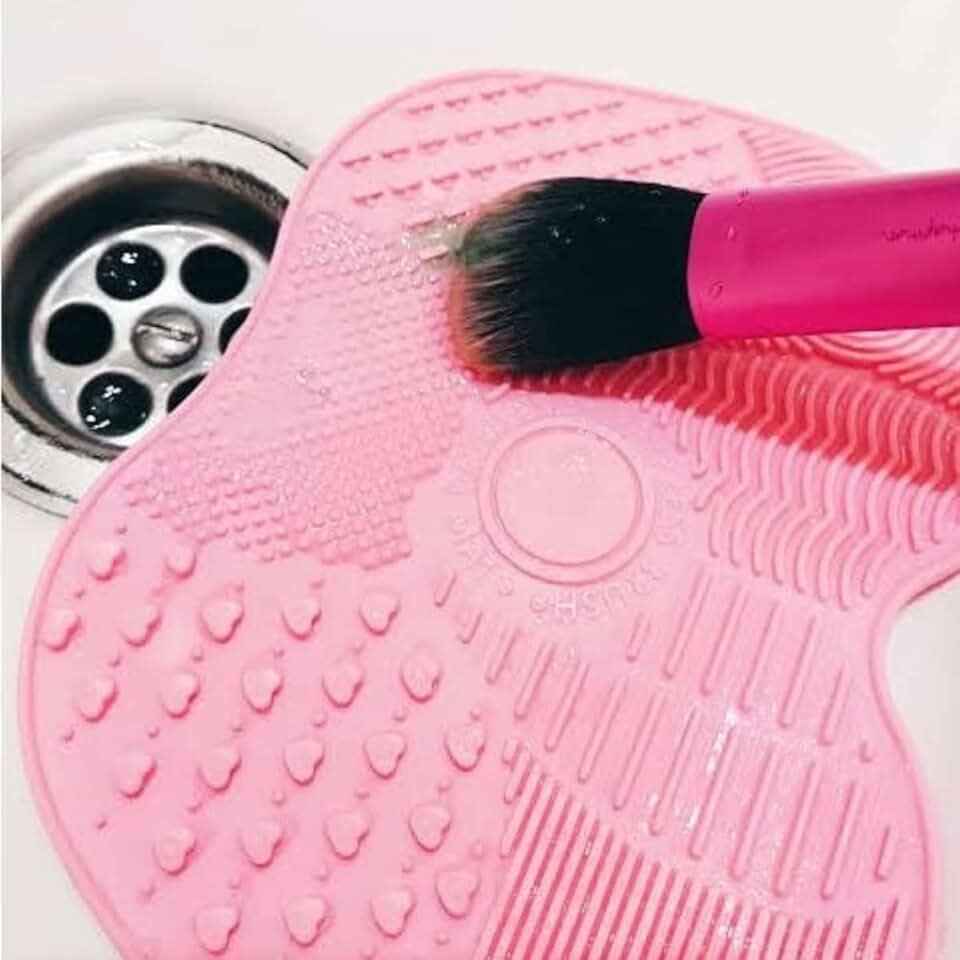 Higienizador de Pincéis - Tapete (Rosa) - Pink Gloss