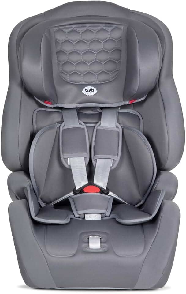 Poltrona Para Auto Ninna 9 a 36 kg, Tutti Baby, Cinza