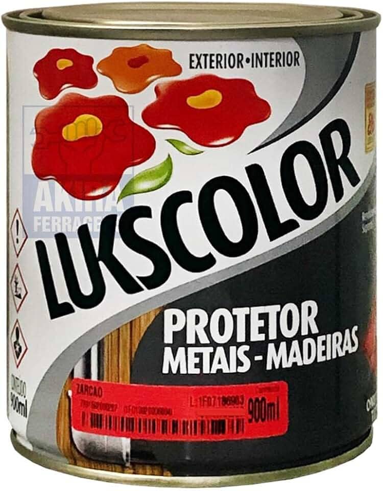 Fundo Zarcão Protetor para Metais Lukscolor 900ml