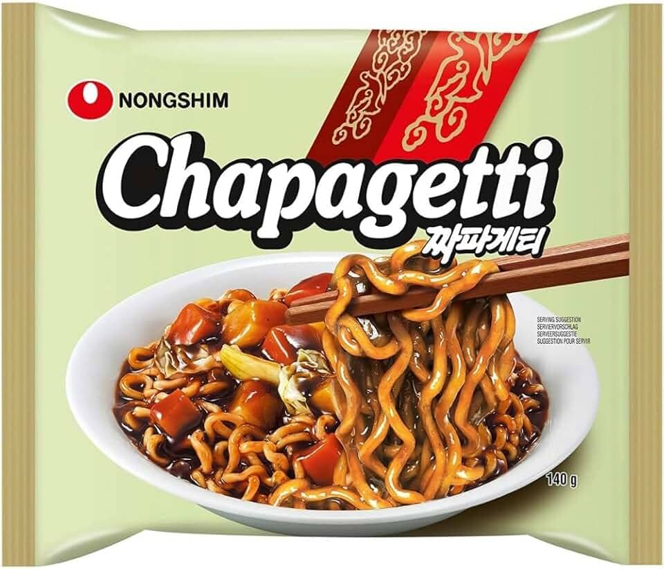 Macarrão Instantâneo Lamen Chapaghetti - Nongshim - Importado da Coreia