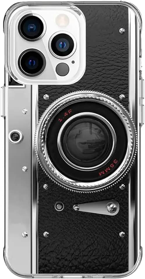 Capa Capinha Anti Impacto para Motorola Moto e suas variações Modelo Camera Retrô (Moto G52)