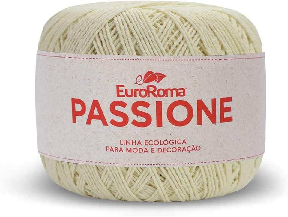 Barbante Passione, Cru, 8/5 Fios, 150 grs, Rolo com 396 Mts, Euroroma