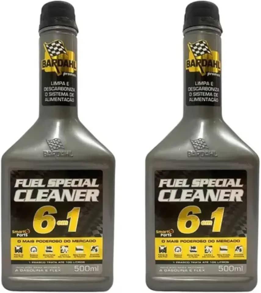 Kit Aditivo Combustível Bardahl 6 em 1 Fuel Special Cleaner, 2 Unidades de 500ml