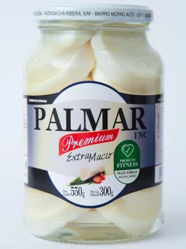 Palmito de pupunha Rodela 300 gr - PALMAR