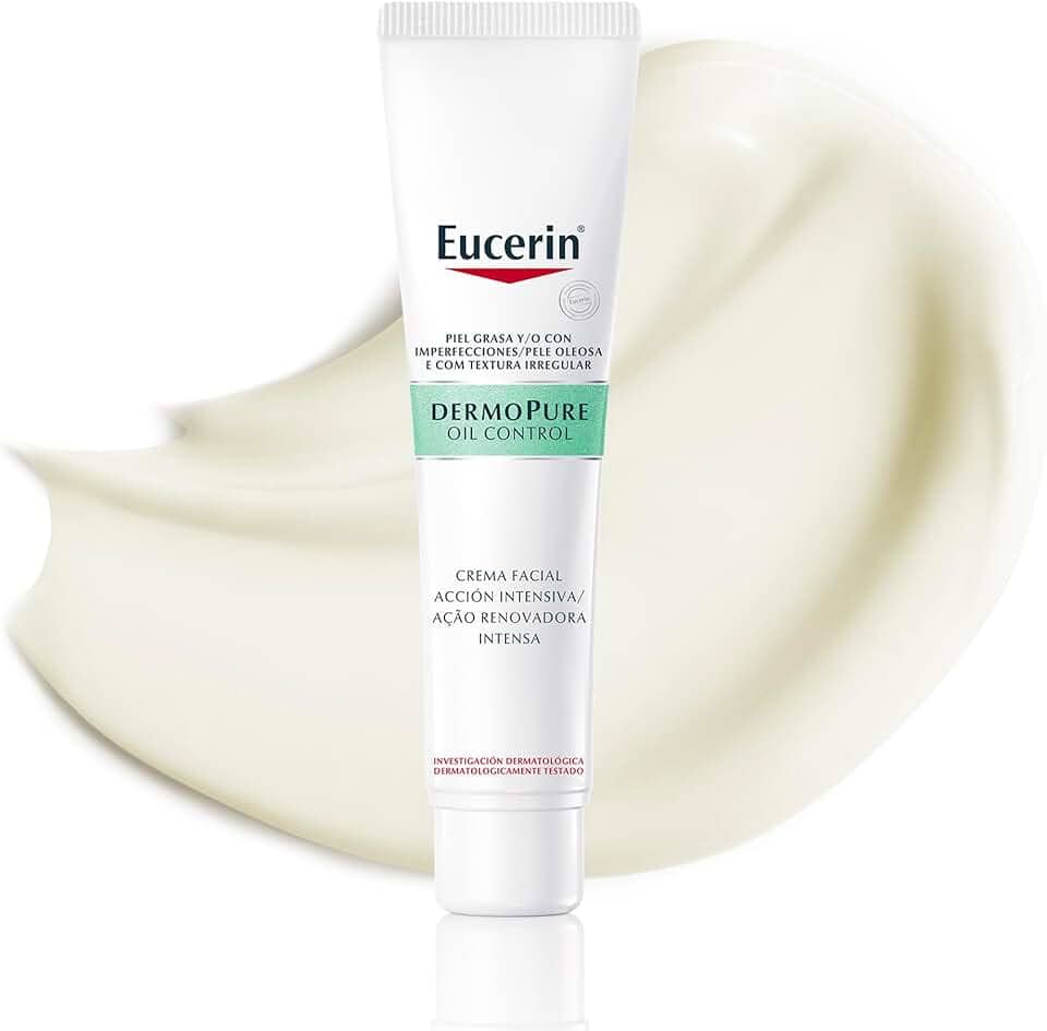 EUCERIN Sérum Facial Antiacne Ação Renovadora Intensa DermoPure 40ml, Peles Oleosas, Antioleosidade