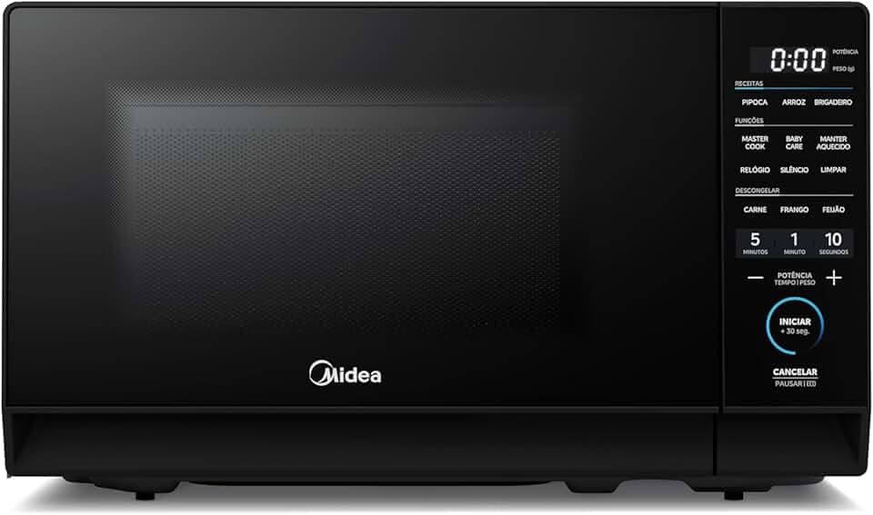 Micro-ondas 20L Preto MasterCook Midea 110V