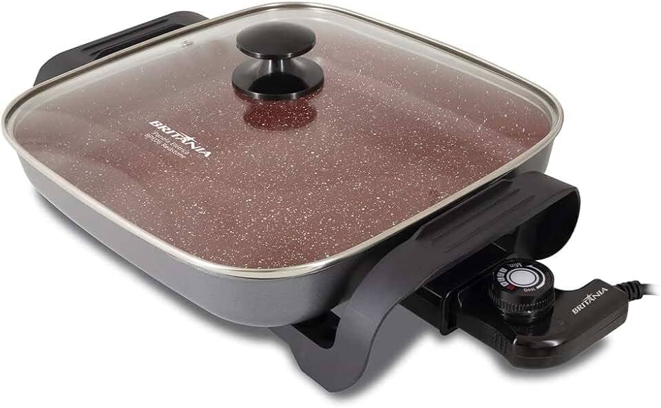 Panela elétrica, Bpe06, Red stone, 127v, Britânia