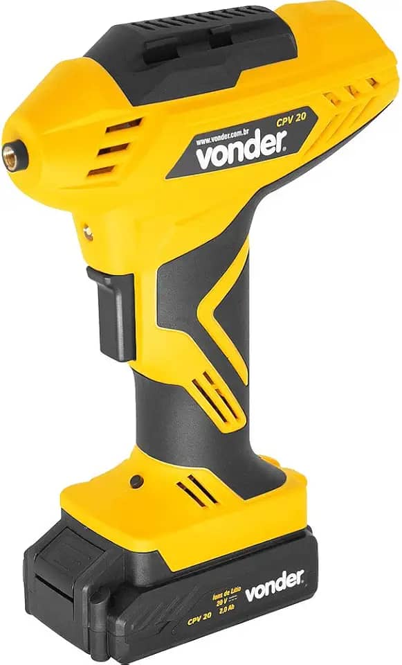 Vonder, Compressor De Ar Tipo Pistola, Bateria 20 V, Cpv 20N.