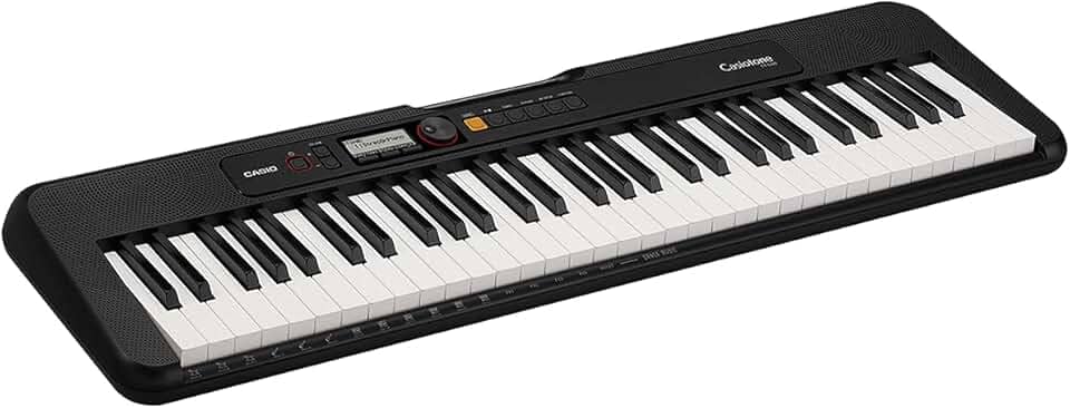Teclado Musical Casiotone Basico Digital Ct-s200bkc2-br Preto