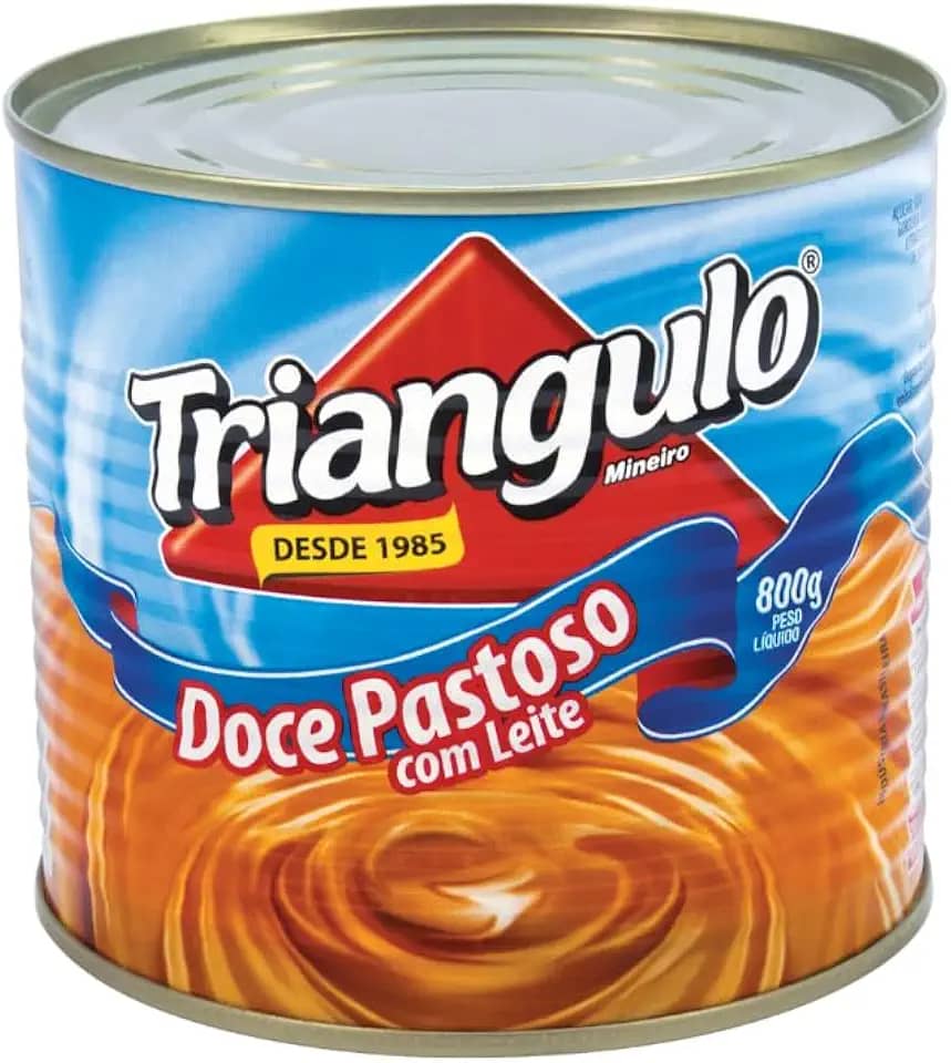 Doce de Leite Pastoso, Embalagem de 800g, Triângulo