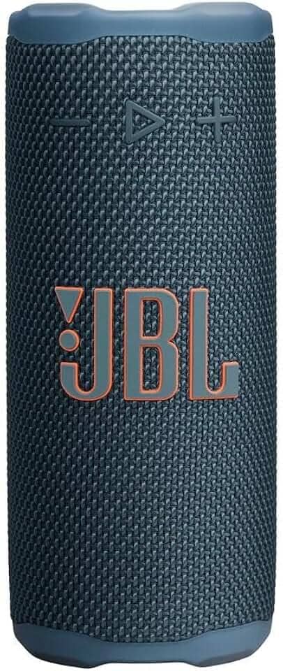 JBL, Caixa de Som, Grip, Bluetooth, Portátil, À Prova D'água e Poeira, Bateria de até 46h, Auracast, Som JBL Pro, AI Sound Boost, 16W RMS - Azul