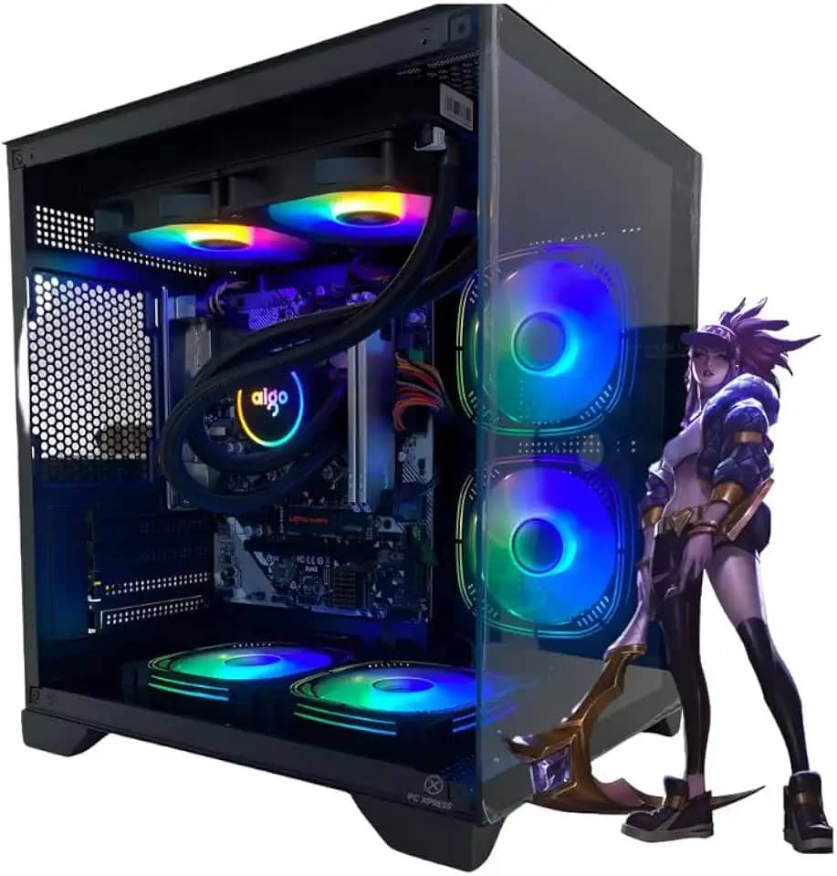 PC GAMER AMD RYZEN 7 7700X, MB B650, 32GB DDR5, NVME 1TB, RTX 5060 8GB