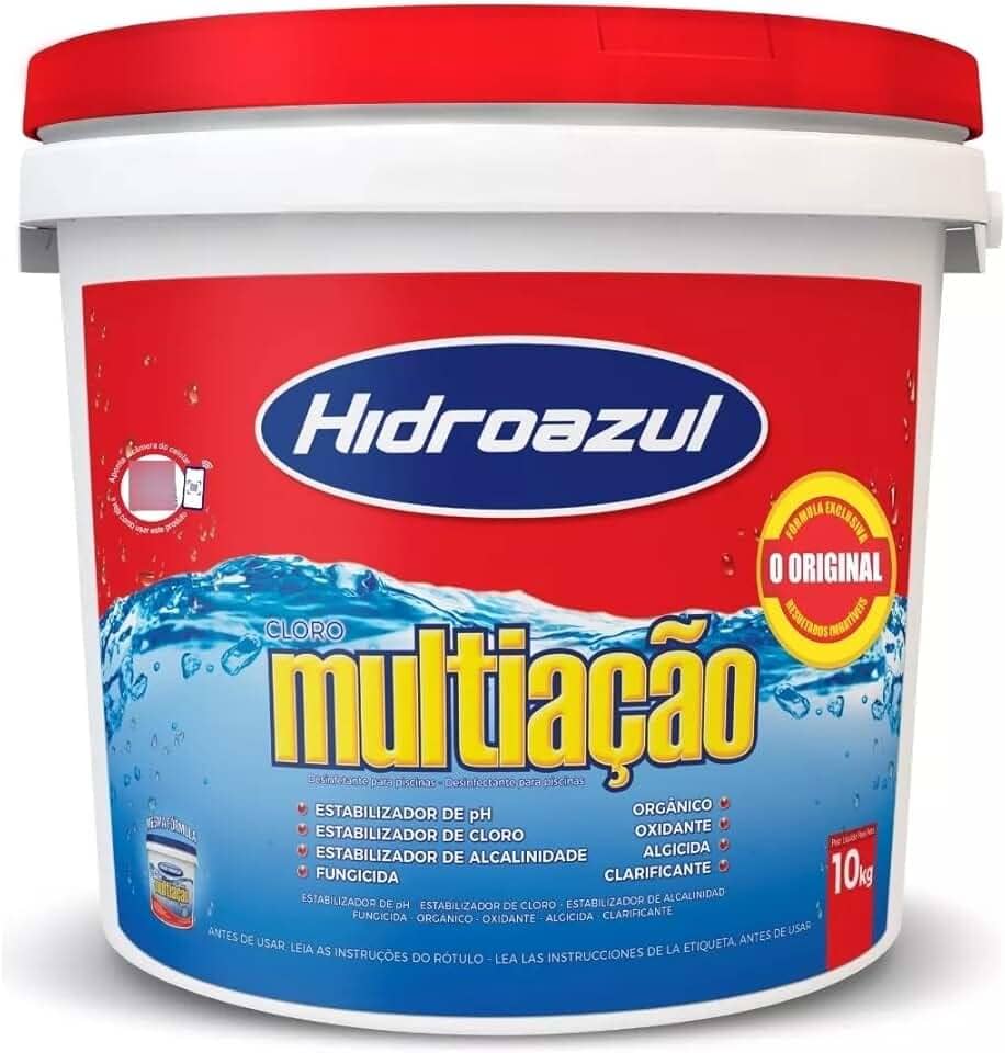 Cloro Multiação Hidroazul - 10kg