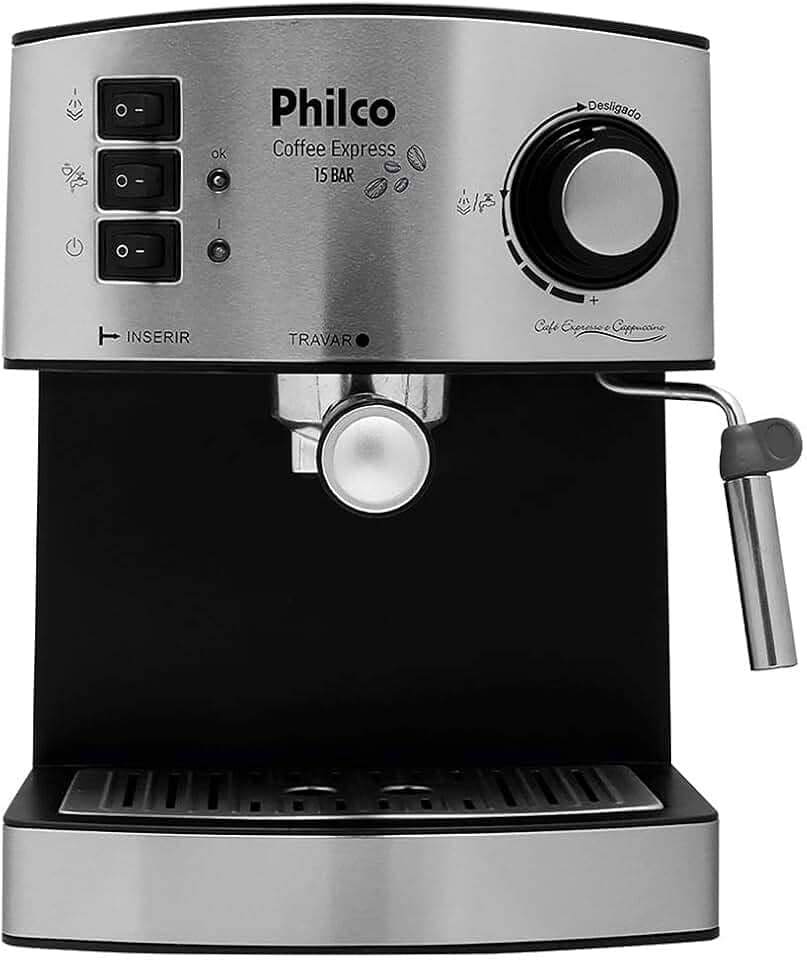 Cafeteira, Coffe Express 15 Bar, 2 xicaras, Preto, 127V, Philco