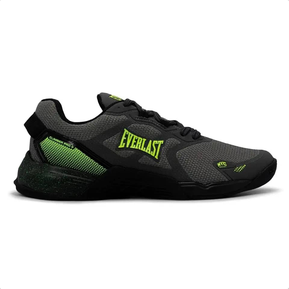 Tênis Everlast Climber Pro 3 Cinza e Verde